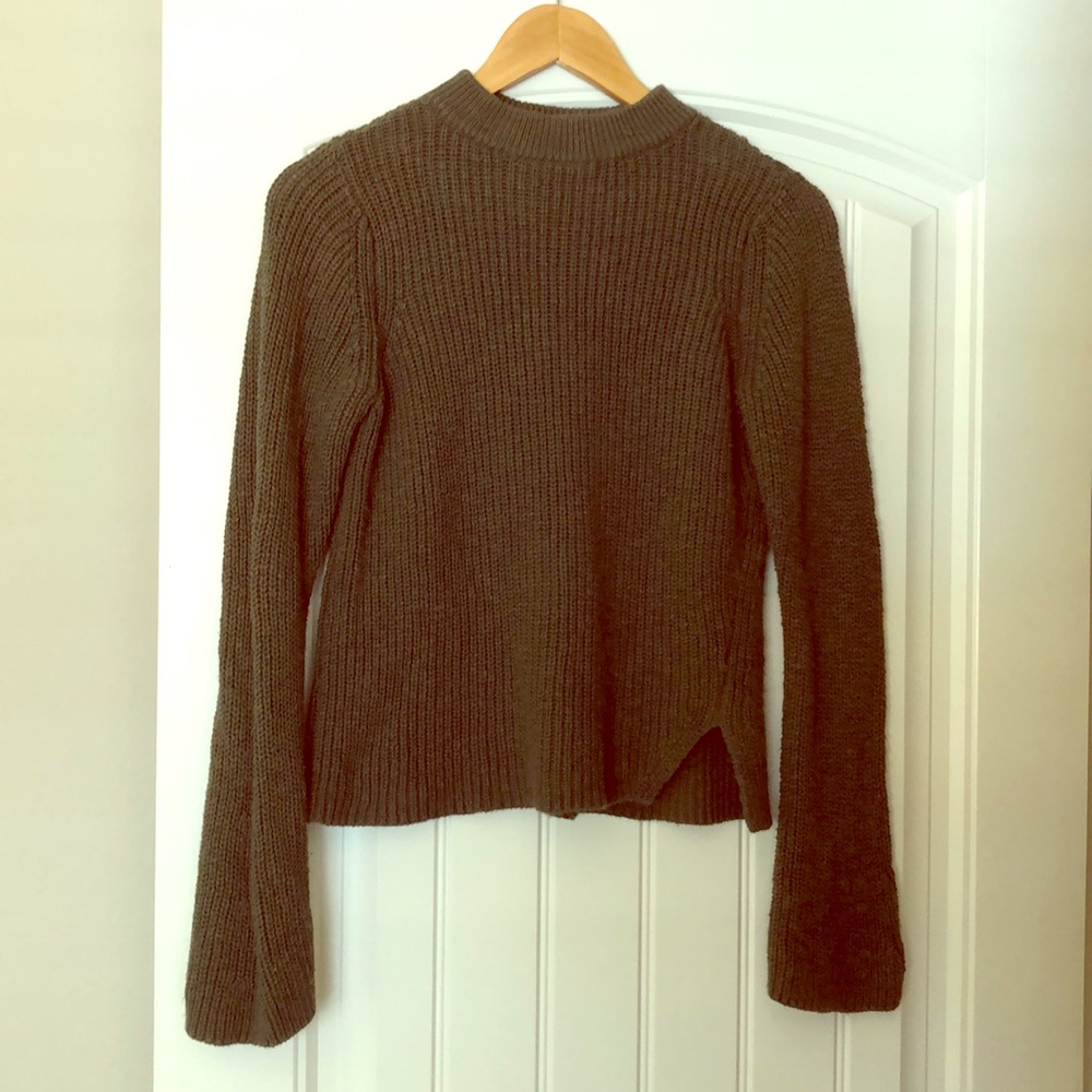 Olive green sweater